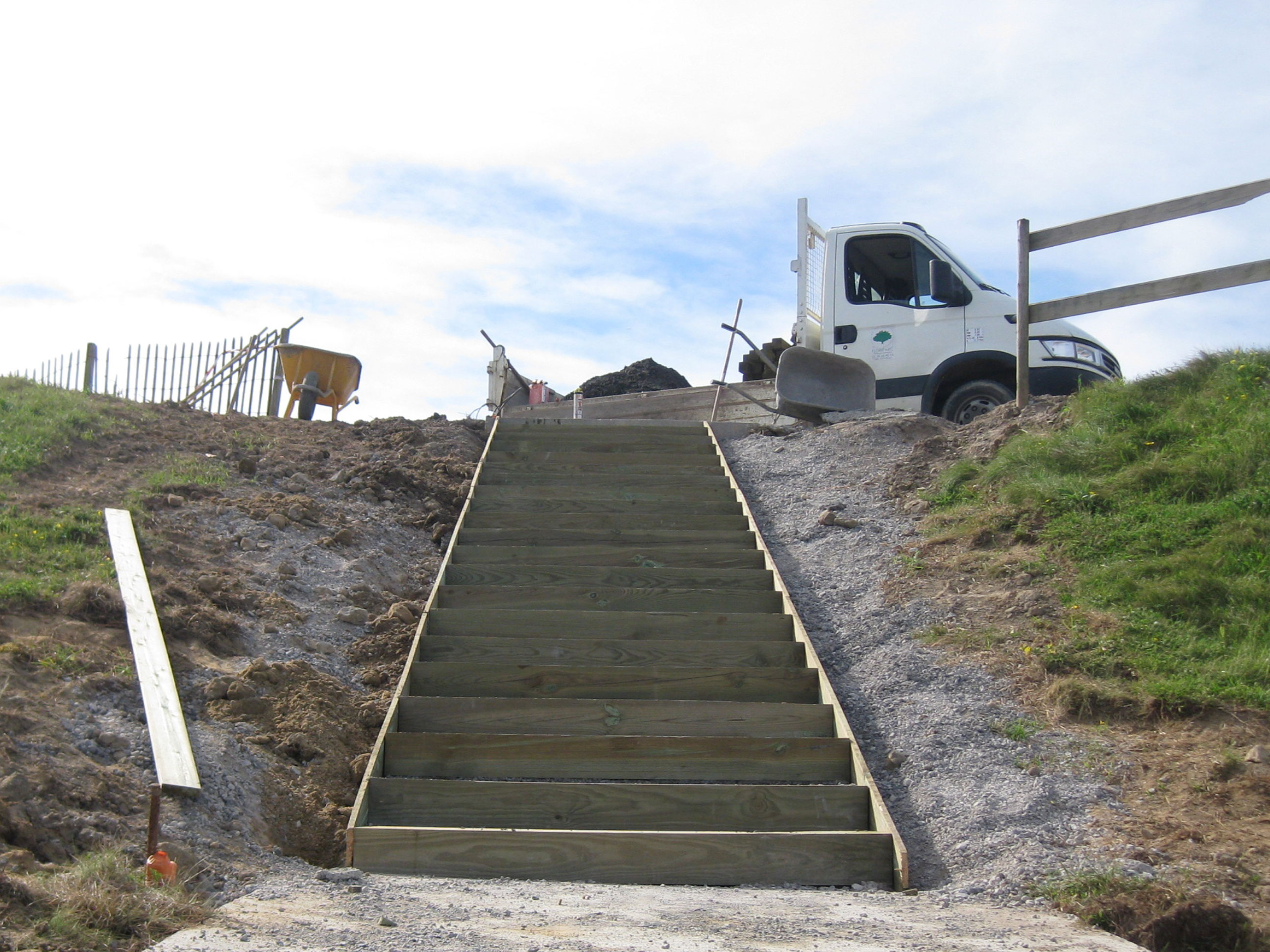 Escalier de la plage, Bidart