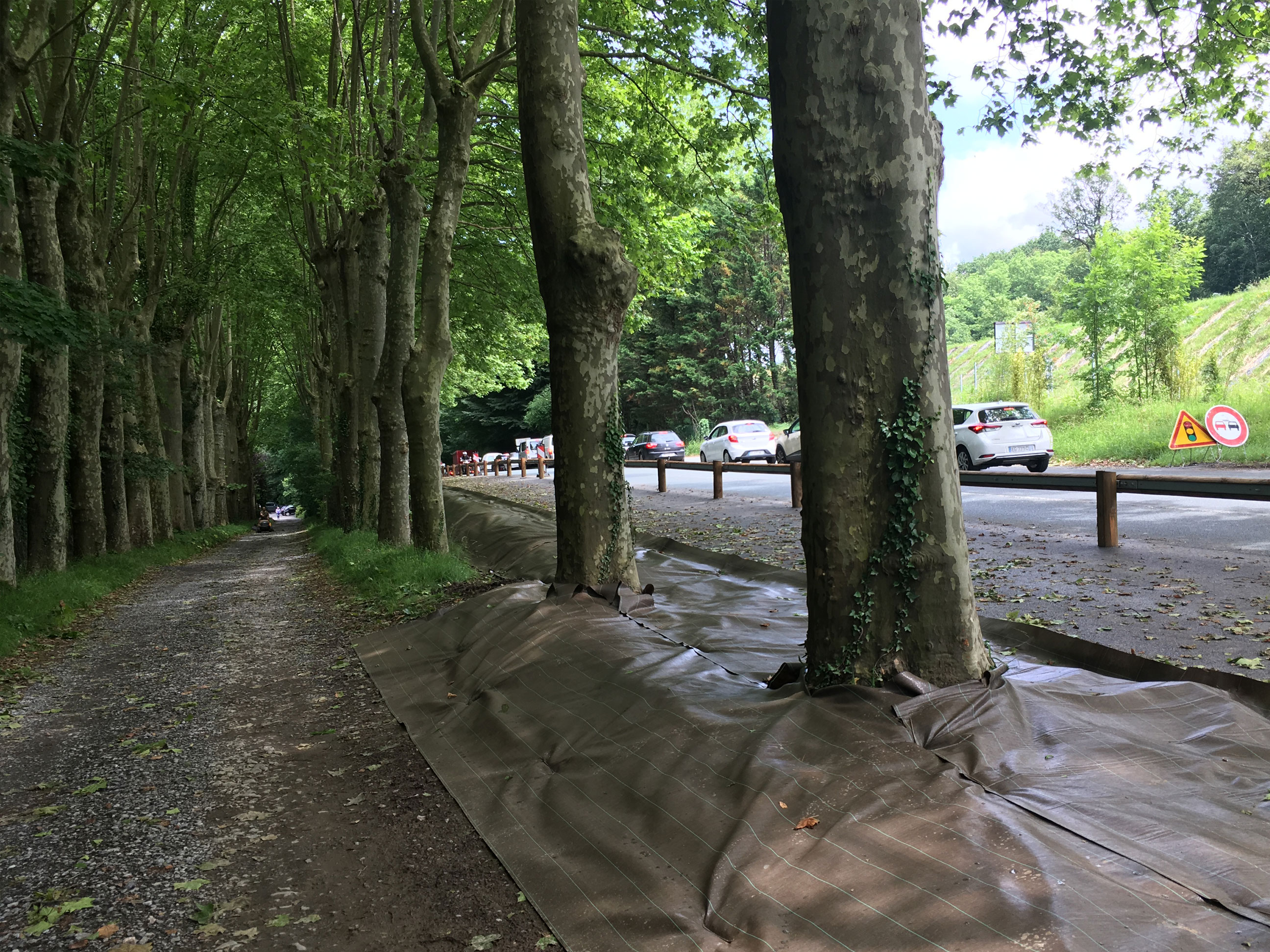 Floriparc aménagement de la véloroute à Urrugne